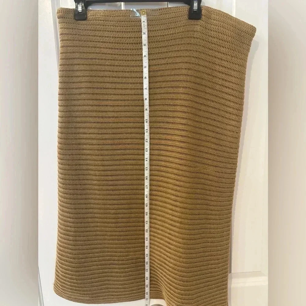 Lauren Ralph Lauren Metallic Cotton-Blend Knit Pencil Skirt Women’s Size… - Picture 9 of 16